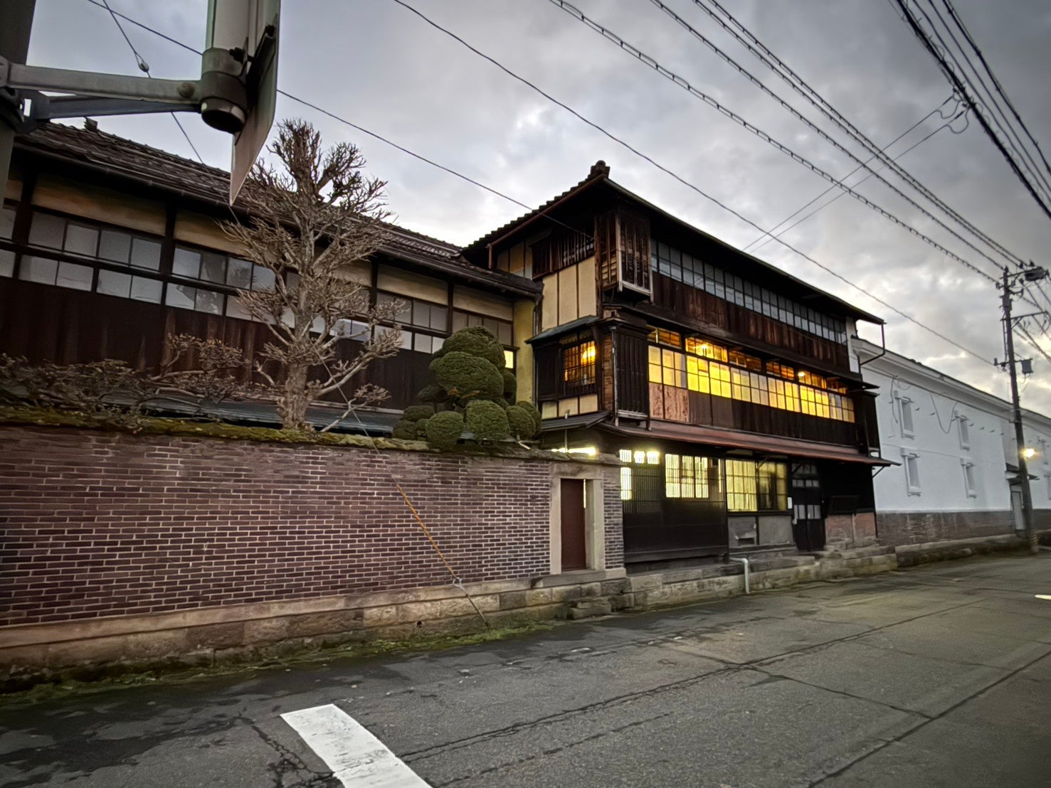 レトロな七日町通り